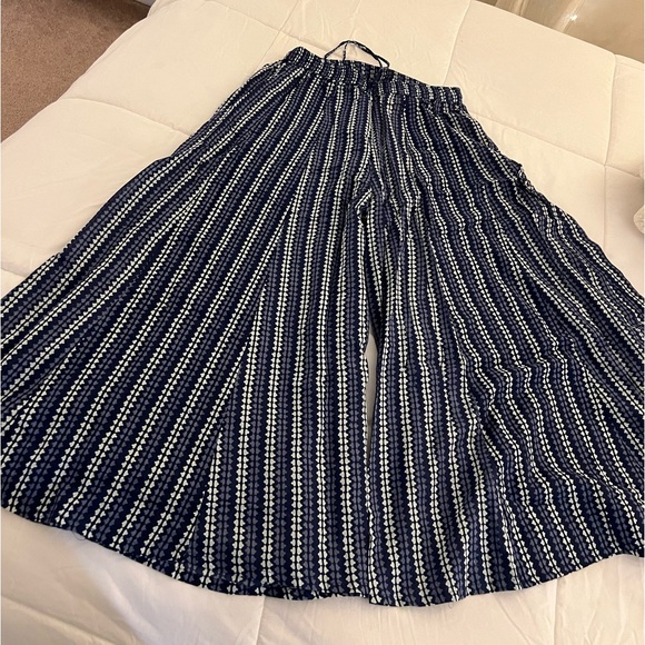 BRAND NEW WITH TAGS Two Legged Skirt Palazzo Style Real Indian Cotton - Picture 1 of 4